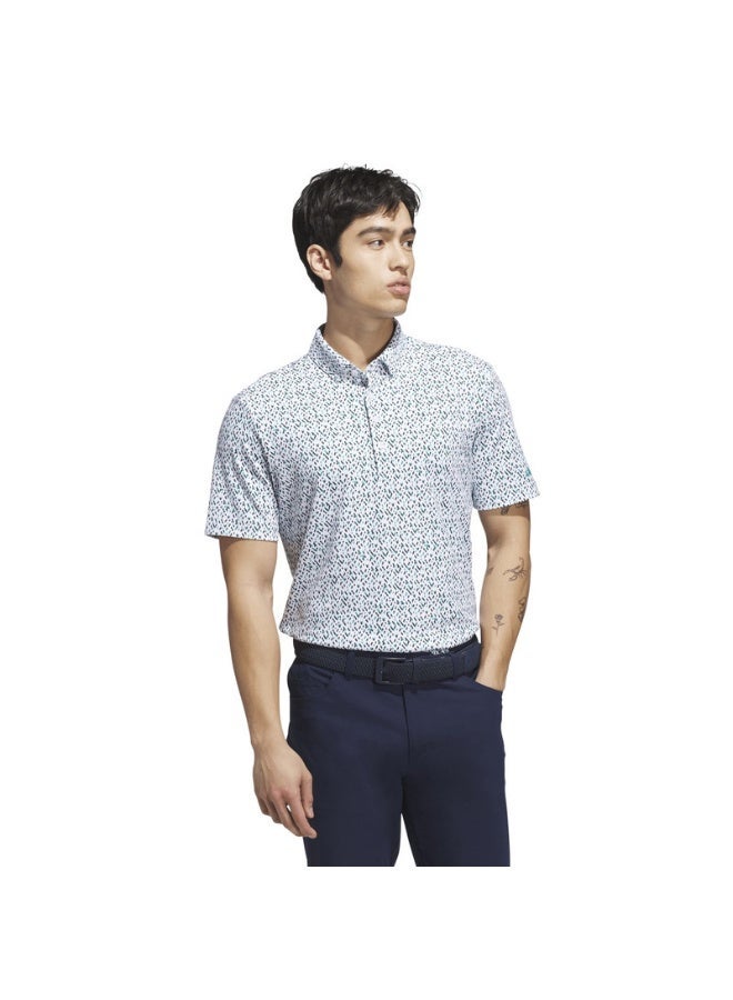 Adidas Ultimate365 Micro Argyle Polo Shirt - Image 1